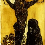 Szántó Piroska: Pléh Krisztus és Mária, 1985 (Kiskun Múzeum)