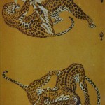 Idősebb Fáy Aladár: Játszó párducok, 1954