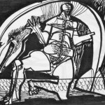Hajnal János: Gulliver-illusztrációk V., 1972–1980 kl. Hajnal János: Gulliver-illusztrációk V., 1972–1980 kl.