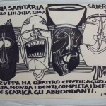 Hajnal János: Regola Sanitaria Salernitana-illusztrációk I., 1975–1985 kl.