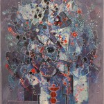 Fischer Ernő: Virágcsendélet, 1991 Fischer Ernő: Virágcsendélet, 1991