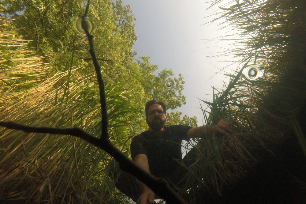 Szendőfi Balázs a természetben  Fotó: Szendőfi Balázs