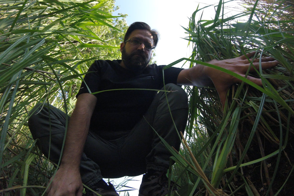 Szendőfi Balázs a természetben  Fotó: Szendőfi Balázs