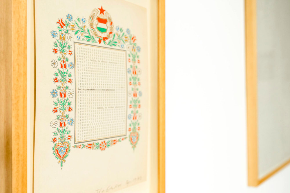 Tót Endre: Printed Matter 1971–1981  Fotó: Simon Zsuzsanna