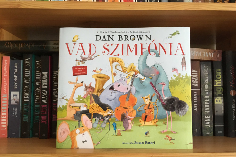 Dan Brown: Vad szimfónia  Kép forrása: GABO kiadó
