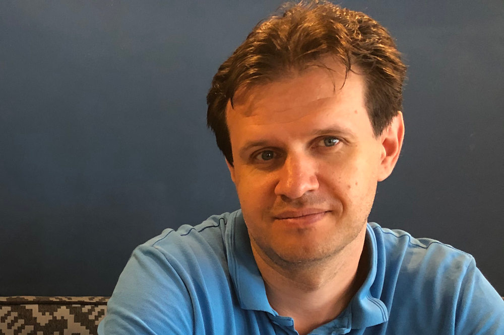 Szondi Bence, a Napkút kiadóvezetője  Kép forrása: Napkút Kiadó