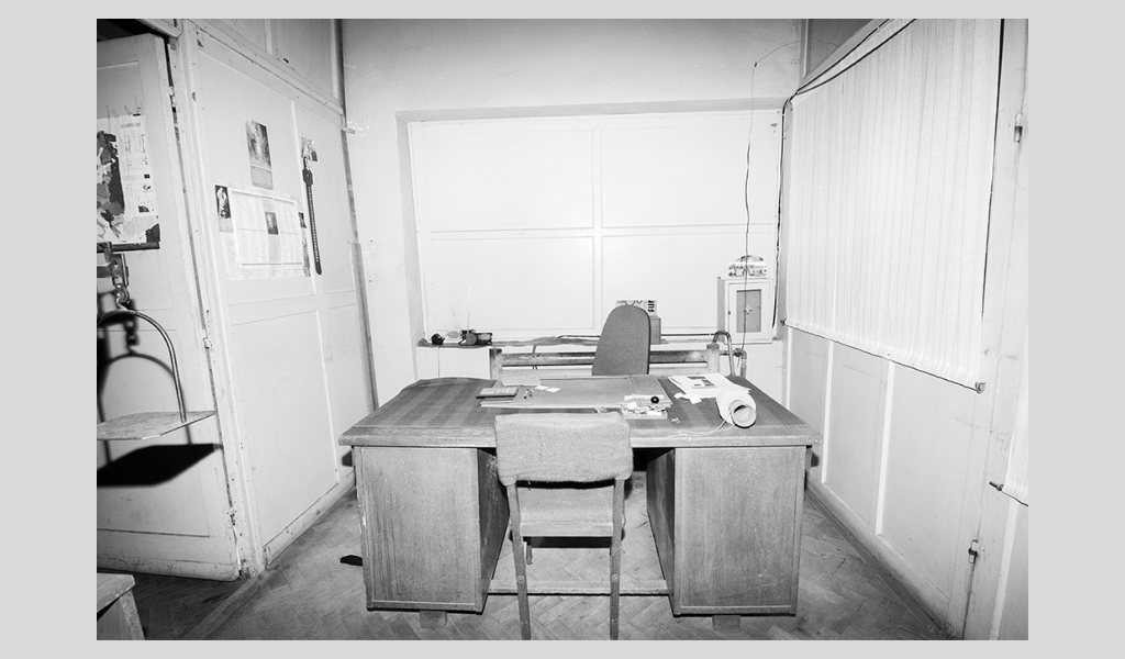 Bede Kincső: Cím nélkül II. (Iroda) 2019  Fotó: a TOBE Gallery jóvoltából