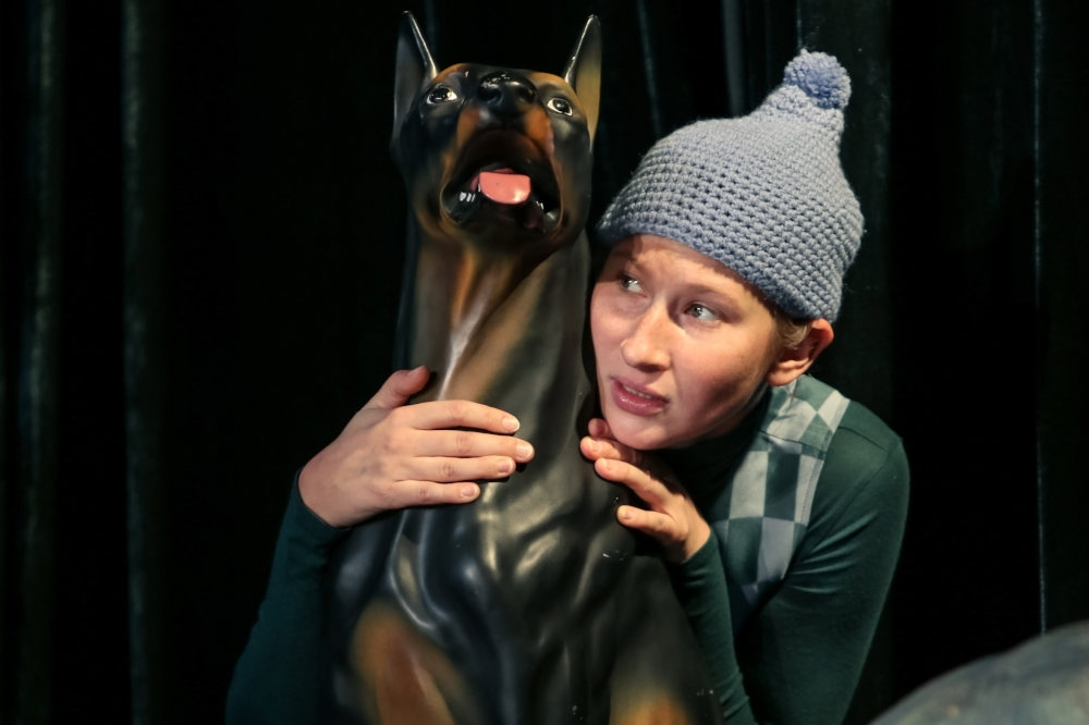 Tenki Réka a „József és testvérei” című előadásban (Örkény Színház)  Fotó: Horváth Judit