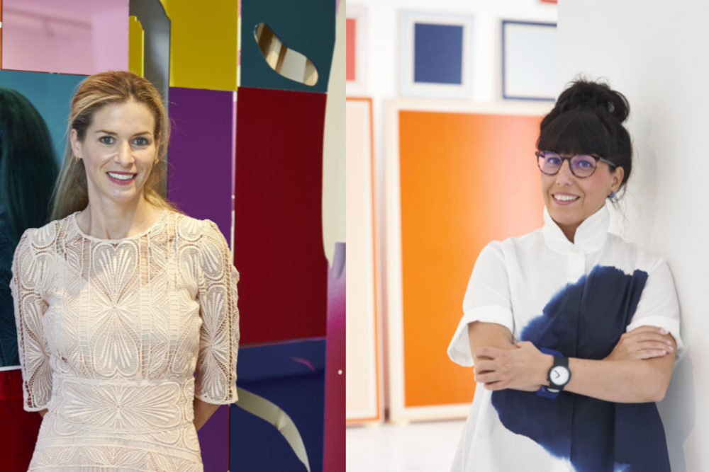 Csillag Eszter és Zsikla Mónika  Kép forrása: Q Contemporary