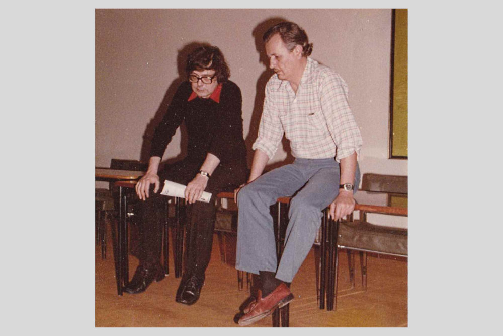 Sipos Gyula és Bakucz József 1978-ban  Kép forrása