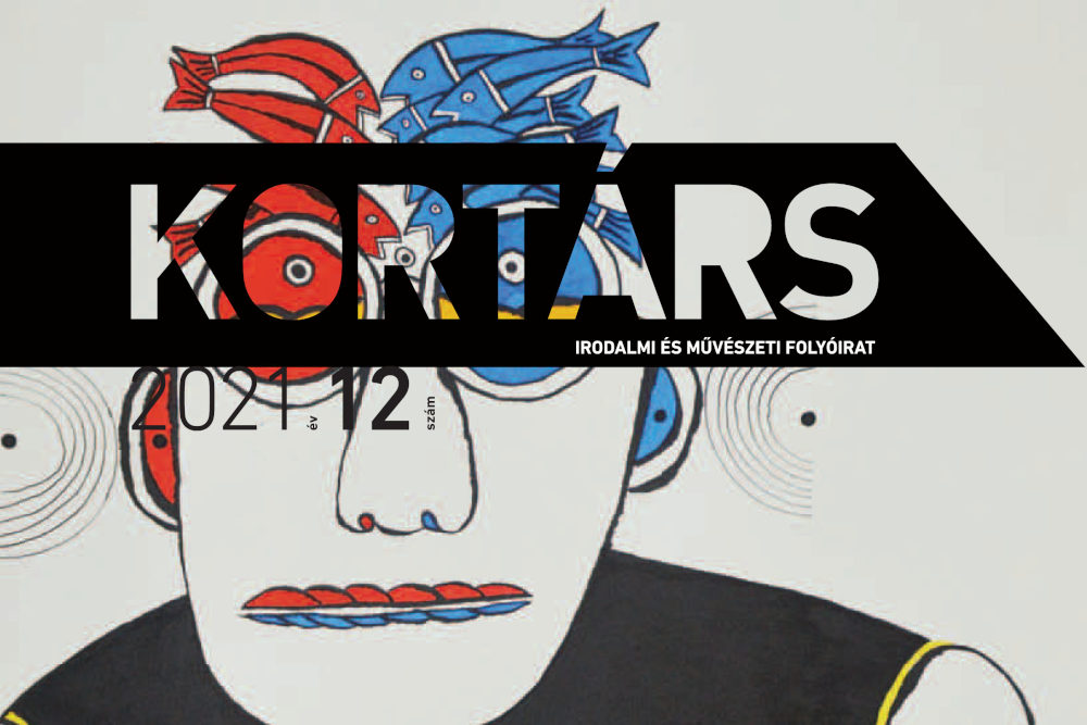 Részlet a Kortárs folyóirat 2021. decemberi számának borítójáról
