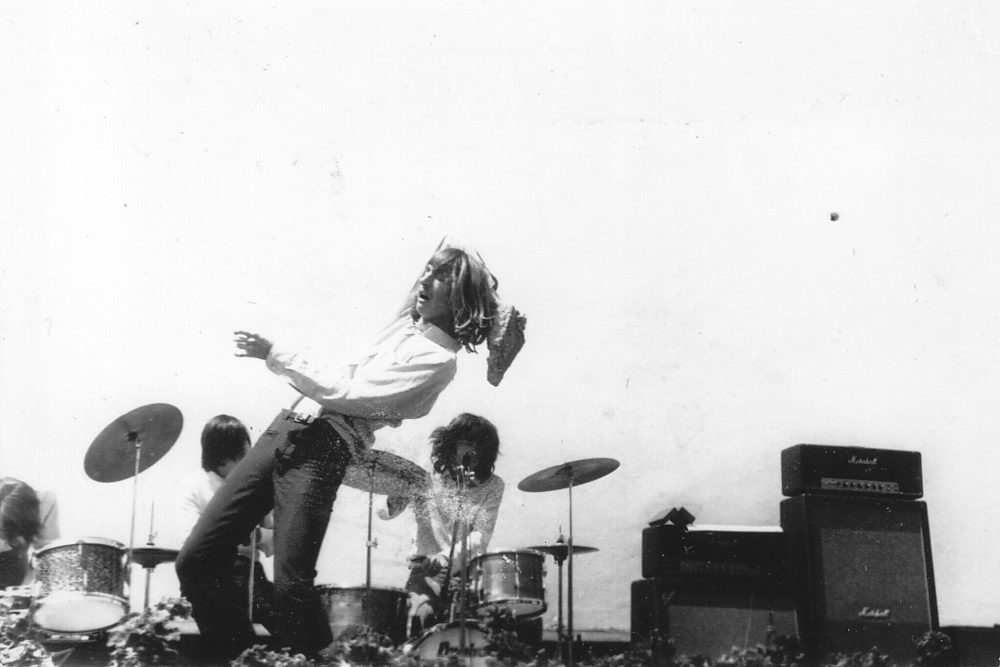 Kex-koncert a Tabánban 1970-ben  Kép forrása: Kisfaludy András archívuma