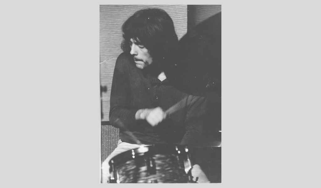 Kisfaludy András a Citadellában 1969-ben  Kép forrása: Kisfaludy András archívuma