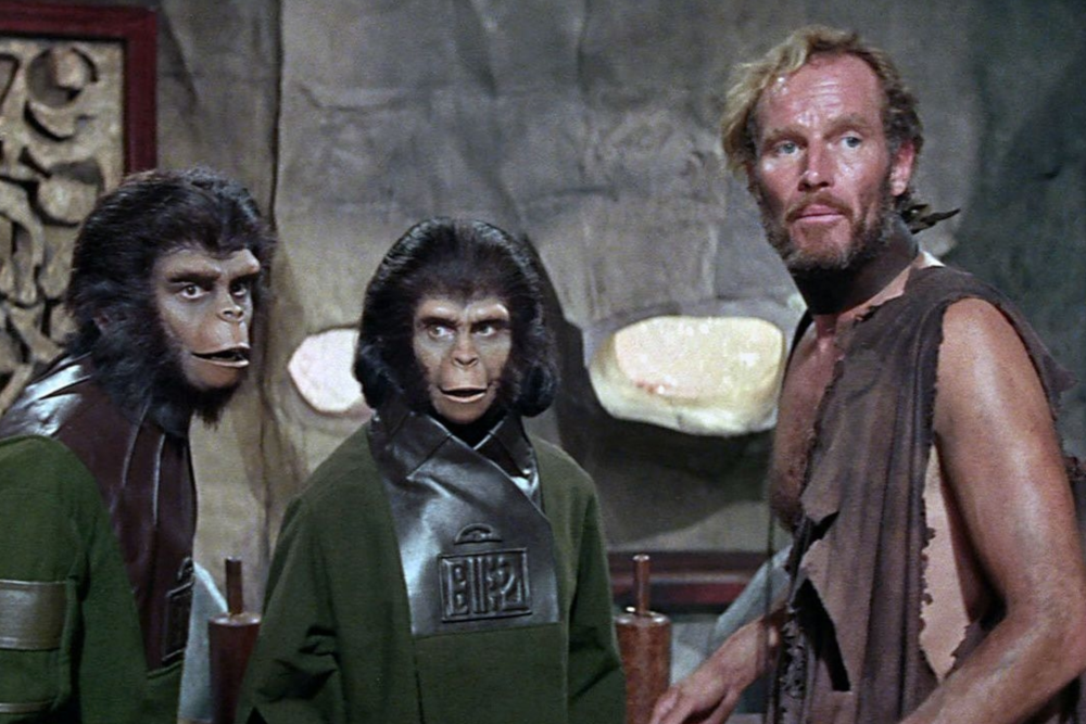 Jelenet „A majmok bolygója” című filmből