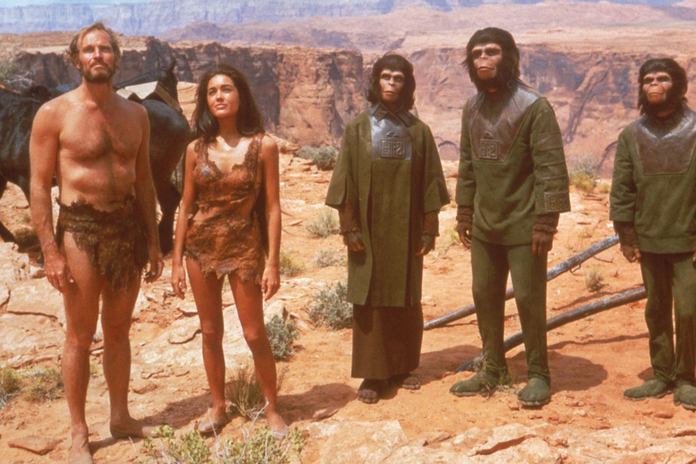 Jelenet „A majmok bolygója” című filmből