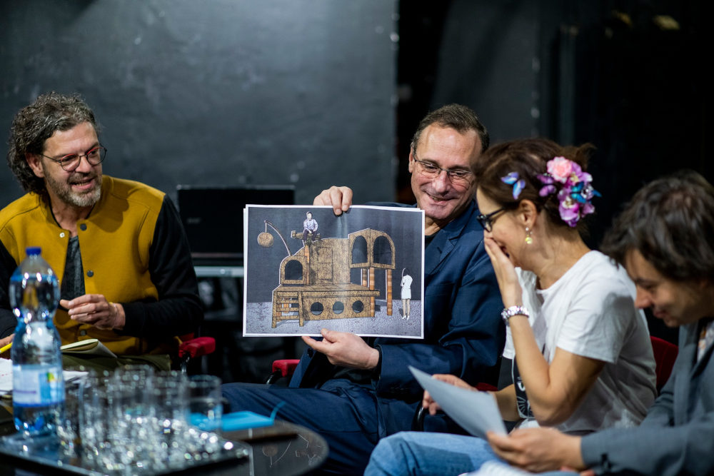 A „Macsakdémon” olvasópróbája. Fotó: Fotó: Art&Lens  Kép forrása