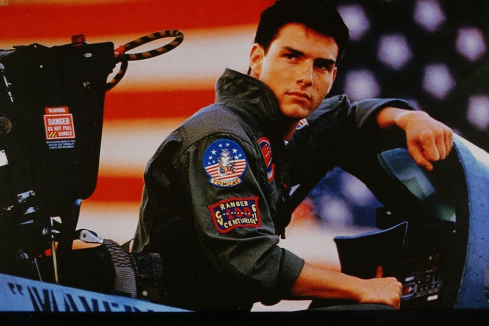 Jelenet a „Top Gun” című filmből