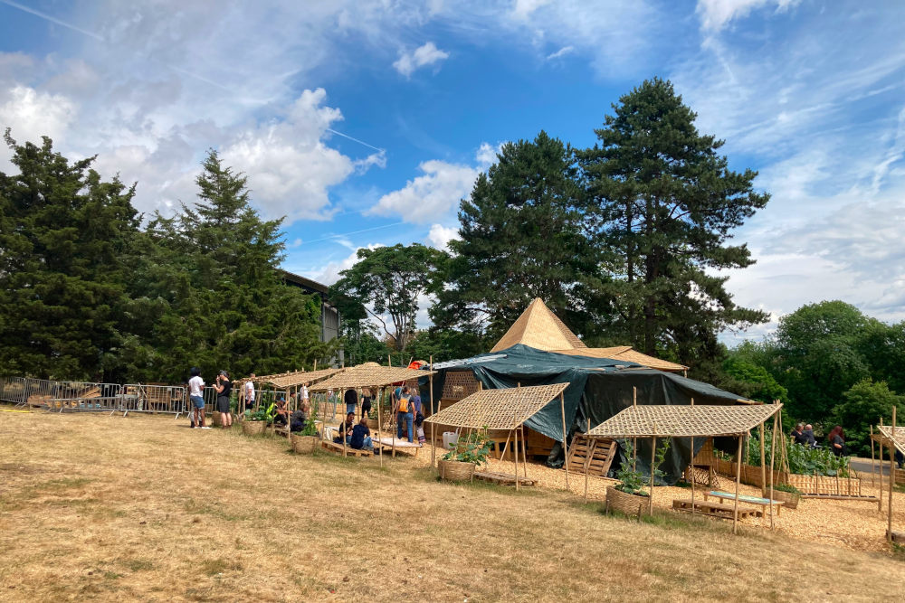 Közös konyha a Königsplatz mellett a Britto Arts Trust szervezésében  Fotó: Garamvölgyi Virág