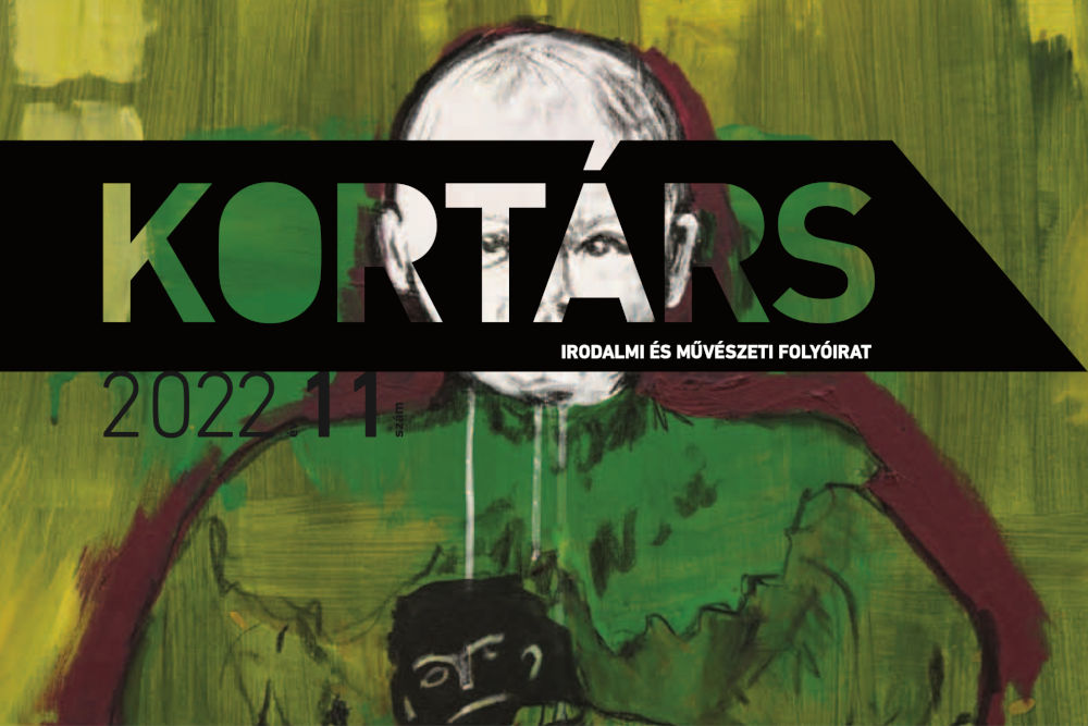 Részlet a Kortárs folyóirat 2022. novemberi számának borítójáról
