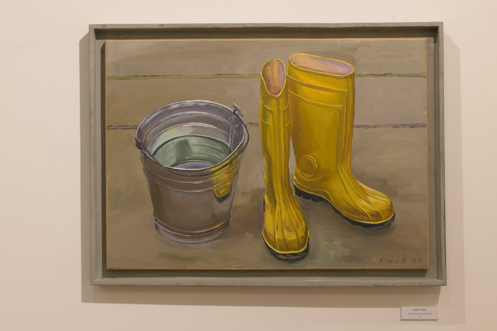 Szabó Ábel: „Gumicsizma vödörrel” (2008)