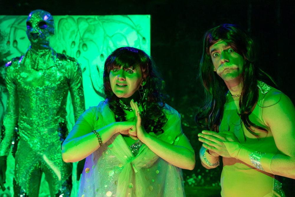 Jelenet a „Bűnbeesés: ‘22” című előadásból  Fotó: Dömölky Dániel