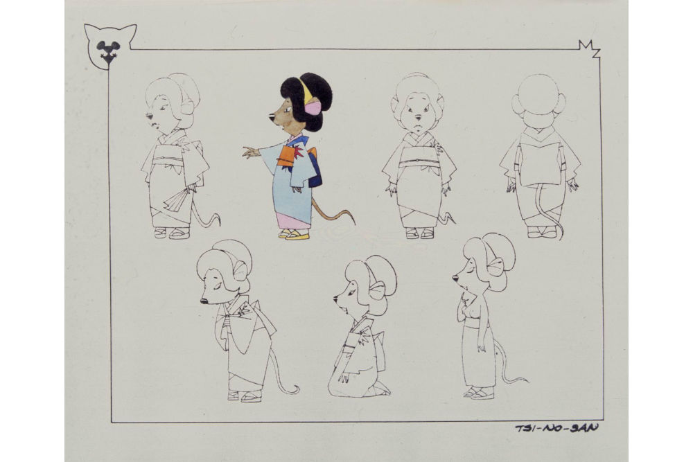 A „Macskafogó” egyik figuraterve  Kép forrása: NFI