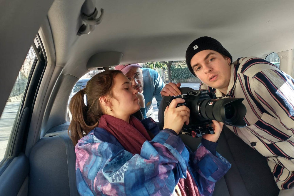 Operatőri gyakorlat  Fotó: Castorp