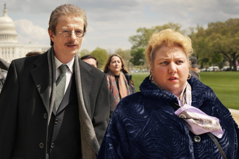 Jelenet az „Egy anya George W. Bushsal szemben” című filmből  Kép forrása: TMBD