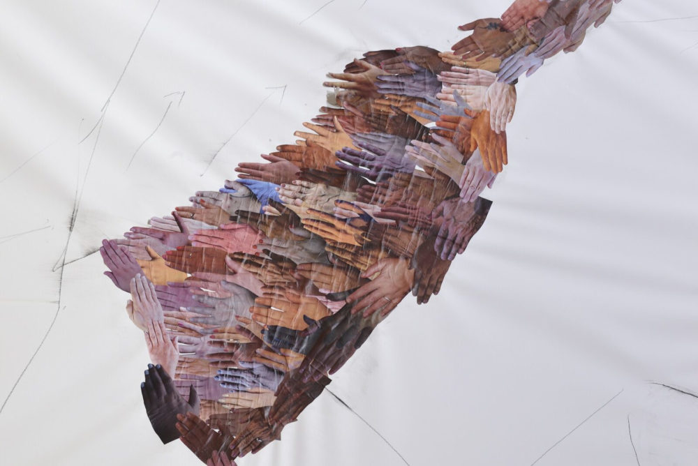 Enteriőr a Ludwig Múzeum „Vigyázat törékeny – Handle with Care” című kiállításából  Fotó: Rosta József / Ludwig Múzeum