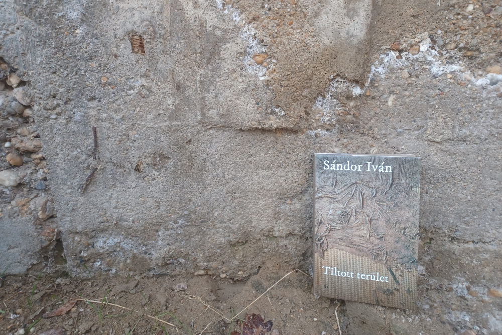 Sándor Iván „Tiltott terület” című regénye  Kép forrása: a szerző sajátja