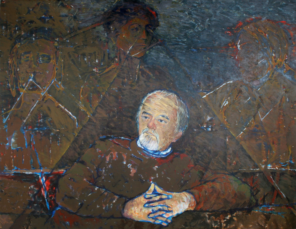 Németh Géza: „K. K. festő (Arc-tér sorozat)” (1997)