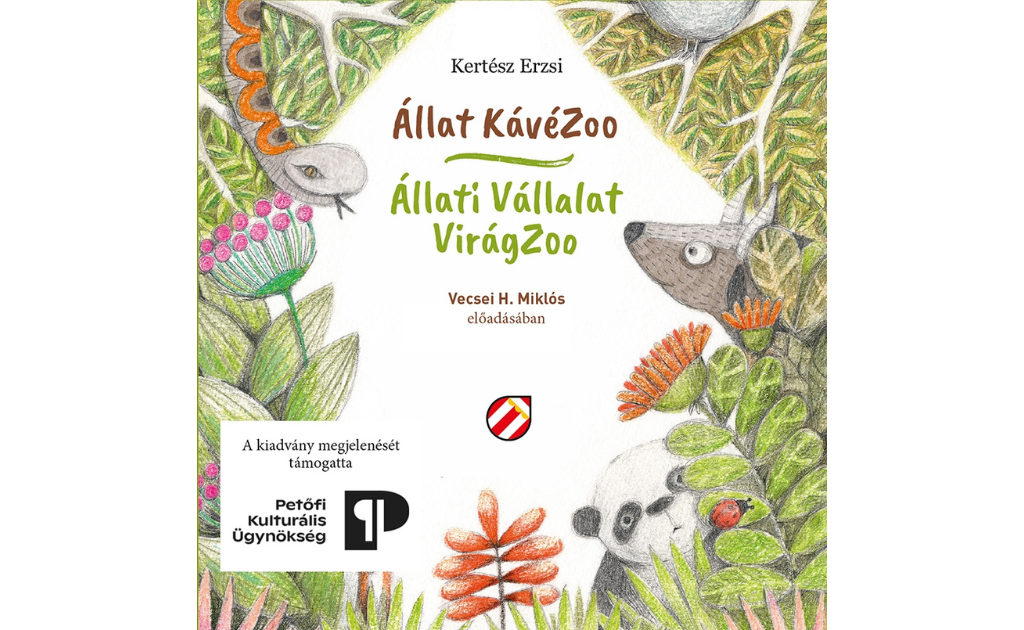 Az „Állat KávéZoo” hangoskönyvváltozata  Kép forrása: a szerző sajátja