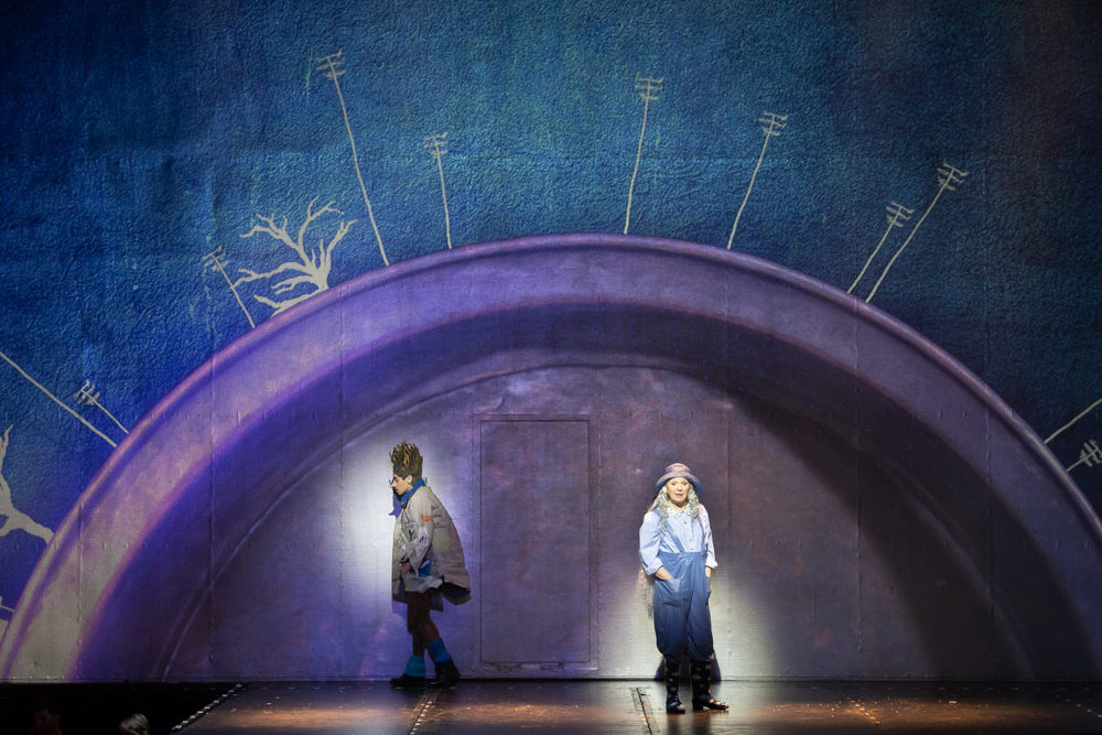 Jelenet a Vígszínház „Pinokkió” című előadásából  Fotó: Dömölky Dániel / Vígszínház