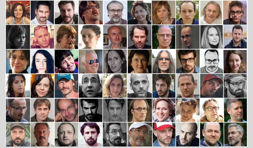 A Magyar Játékfilmrendezők Egyesületének tagjai  Fotó: A Magyar Játékfilmrendezők Egyesületének Facebook-oldala