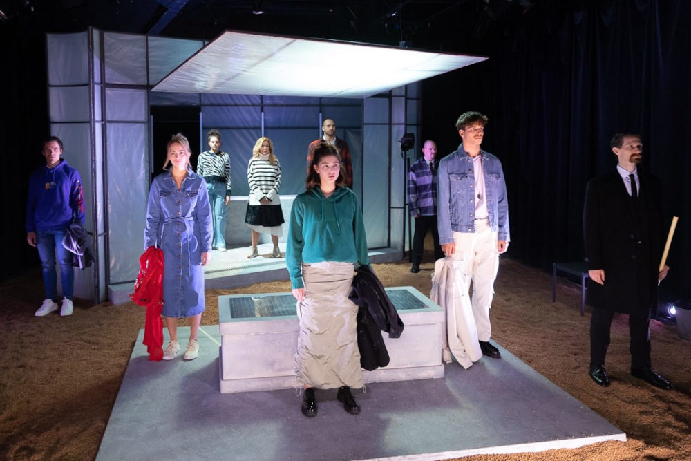 Jelenet a Vígszínház „Magyar Elektra” című előadásából  Fotó: Vígszínház / Dömölky Dániel