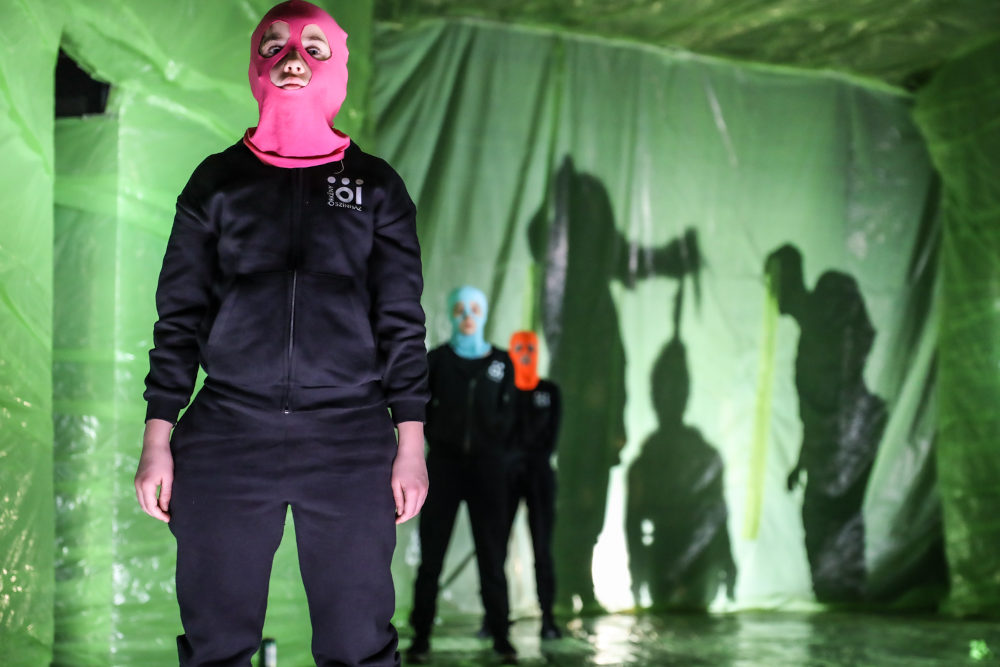 Jelenet az Örkény Színház „Bűn és bűnhődés” című előadásából  Fotó: Horváth Judit / Örkény Színház