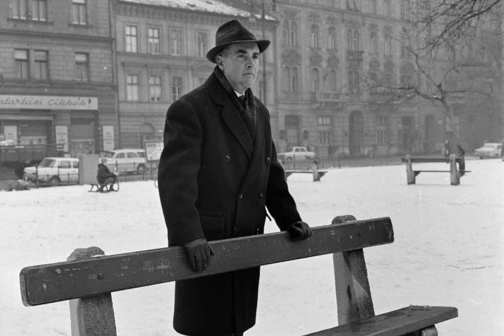 Mándy Iván  Forrás: Fortepan/Hunyady József