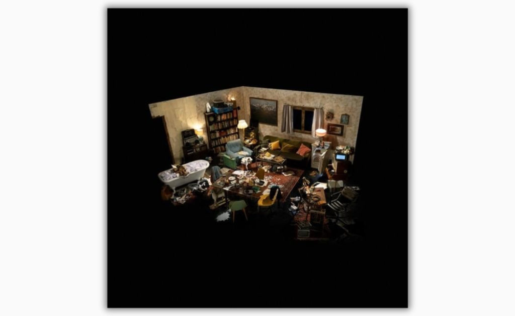 A „Semmi” című lemez borítója  Borítófotó: Tihanyi Anna