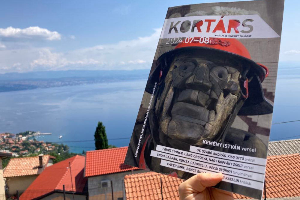 Részlet a Kortárs folyóirat 2024. július–augusztusi számának borítójáról