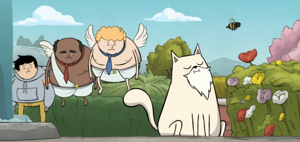 Jelenet a „Robbanó cicák” című sorozatból  Kép forrása