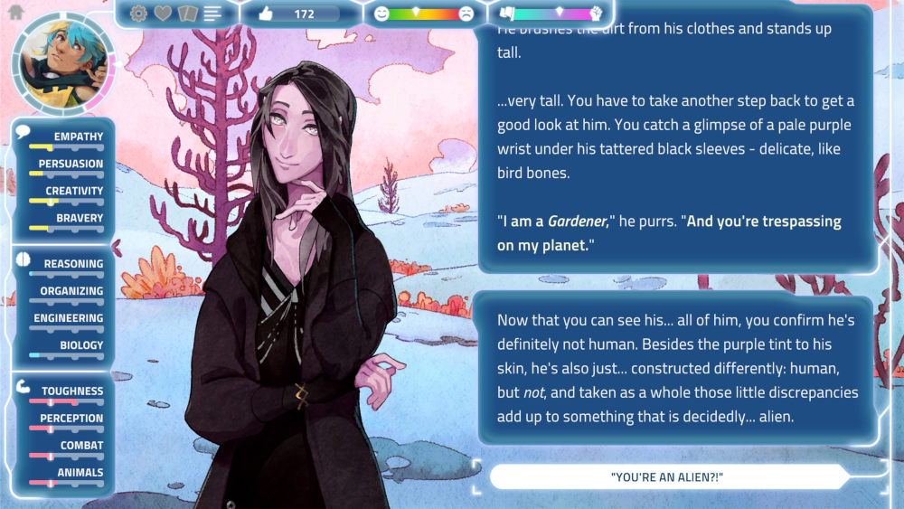 Jelenet az „Exocolonist” című videójátékból  Kép forrása: a szerző sajátja