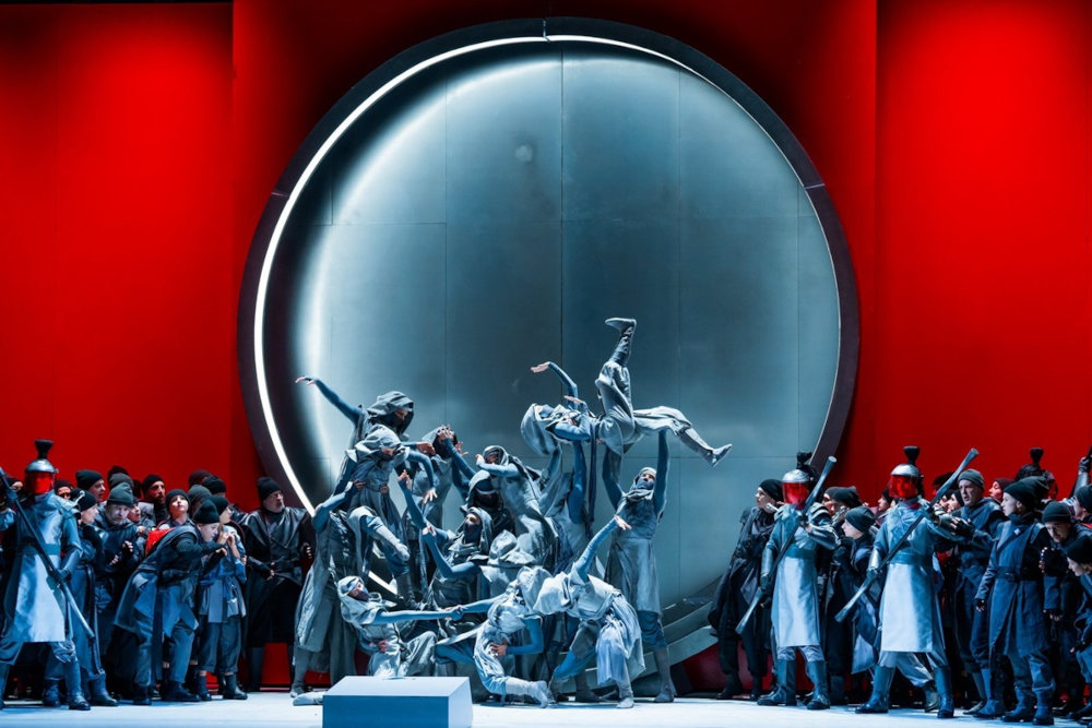 Jelenet a Magyar Állami Operaház „Turandot” című előadásából  Fotó: Berecz Valter / Magyar Állami Operaház