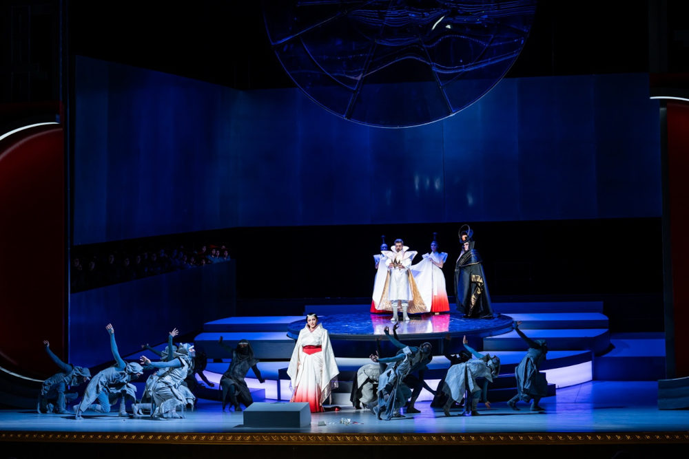 Jelenet a Magyar Állami Operaház „Turandot” című előadásából  Fotó: Berecz Valter / Magyar Állami Operaház