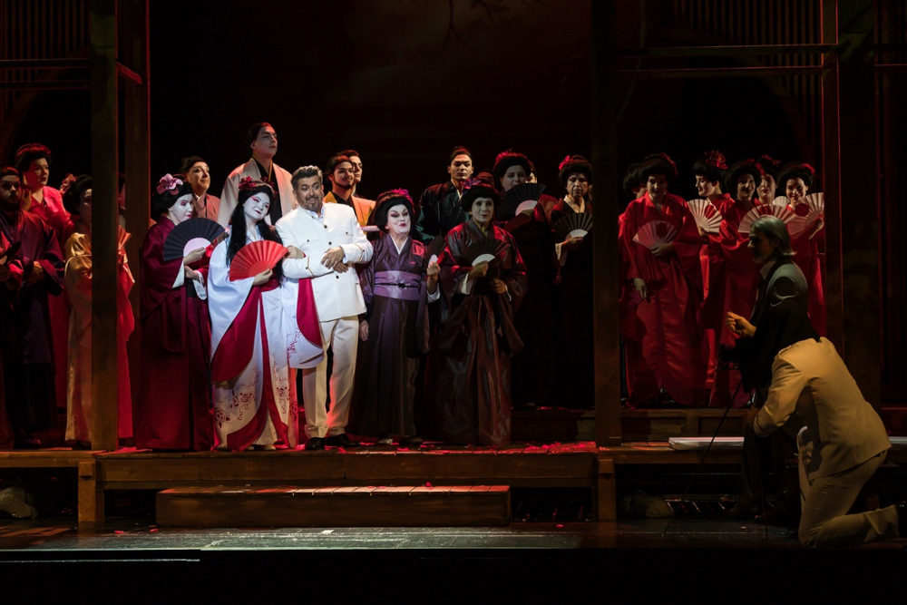 Jelenet a Szegedi Nemzeti Színház „Pillangókisasszony” című előadásából   Fotó: Tari Róbert / Szegedi Nemzeti Színház