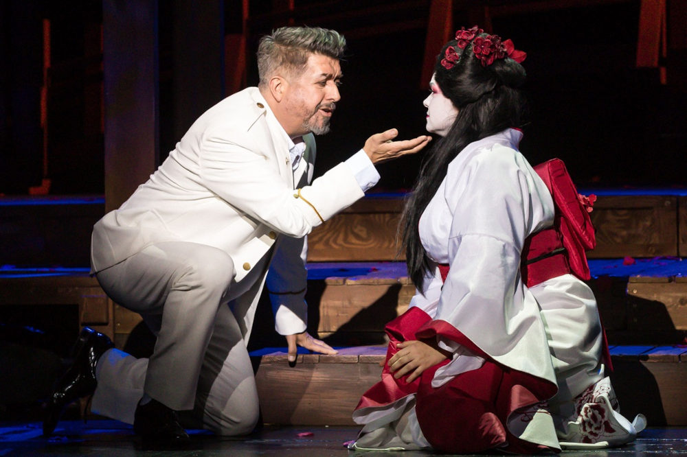 Jelenet a Szegedi Nemzeti Színház „Pillangókisasszony” című előadásából   Fotó: Tari Róbert / Szegedi Nemzeti Színház