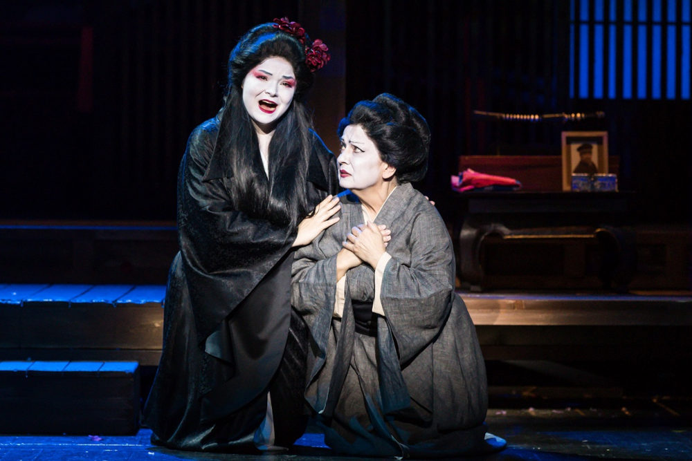 Jelenet a Szegedi Nemzeti Színház „Pillangókisasszony” című előadásából   Fotó: Tari Róbert / Szegedi Nemzeti Színház