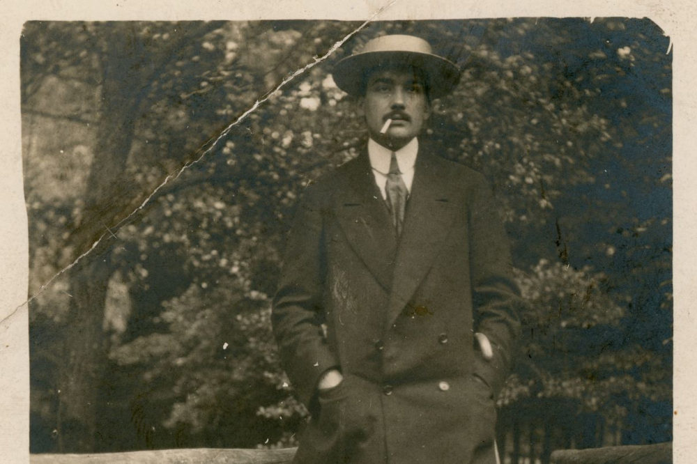 Csáth Géza Stubnyafürdőn, 1912  Kép forrása: PIM