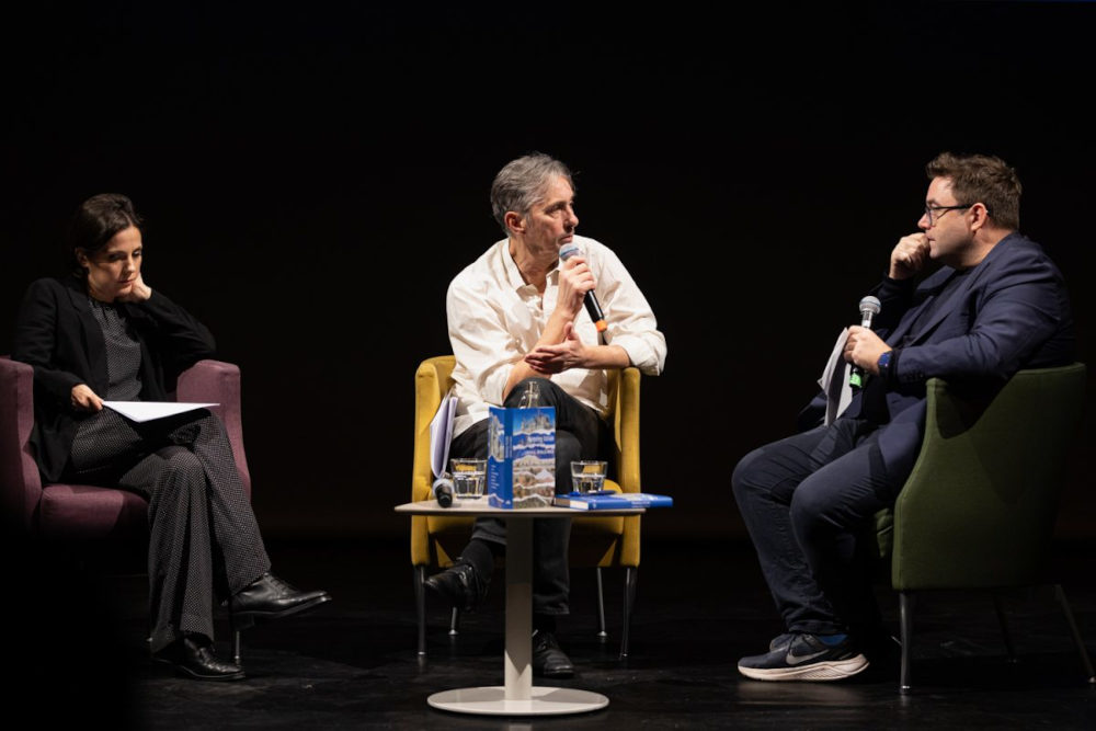 Kemény István a Margó Irodalmi Fesztiválon  Fotó: Kováts Zsófia | Margó Irodalmi Fesztivál