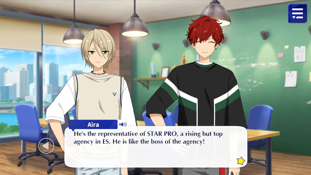 Shiratori Aira bemutatja az újonnan megérkező karaktert  Kép forrása: a szerző sajátja