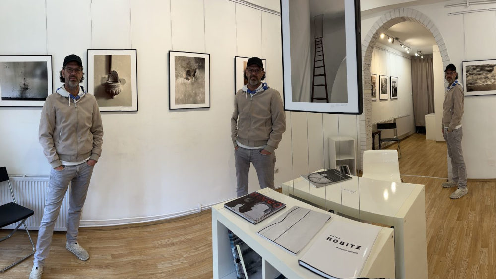 Gergye Krisztián az Artphoto Galériában  Fotó: M